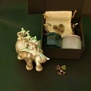 Golden Globe Candle Duo with Refill Kit